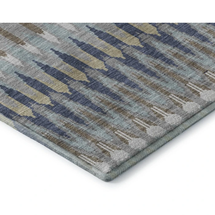 Addison Mayfield Brown AMF860 - 8ft. Round Rug