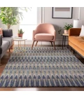 Addison Mayfield Brown AMF860 - 8ft. Round Rug