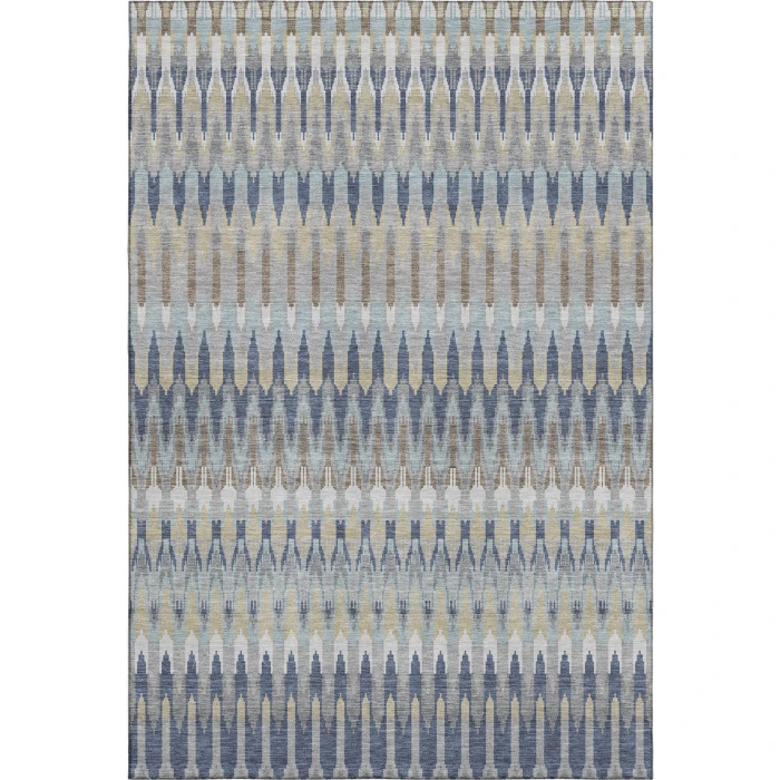 Addison Mayfield Brown AMF860 - 8ft. Round Rug