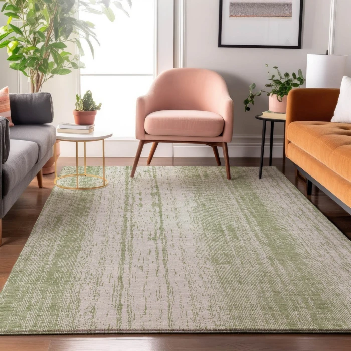 Addison Mayfield Green AMF861 8ft. x 10ft. Rect. Rug