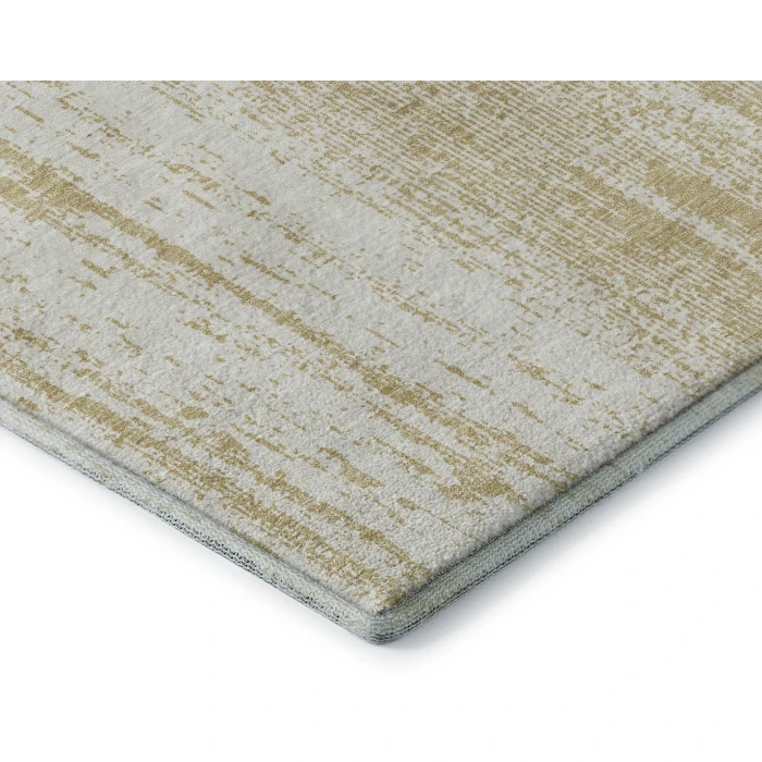 Addison Mayfield Gold AMF861 - 8ft. Round Rug