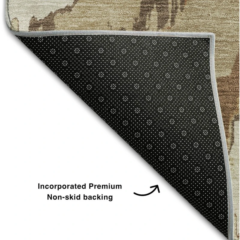 Addison Mayfield Brown AMF865 2ft. 3in. x 7ft. 6in. Rect. Rug