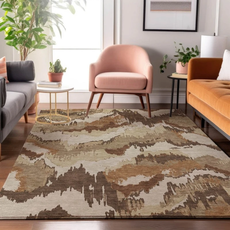 Addison Mayfield Brown AMF865 2ft. 3in. x 7ft. 6in. Rect. Rug