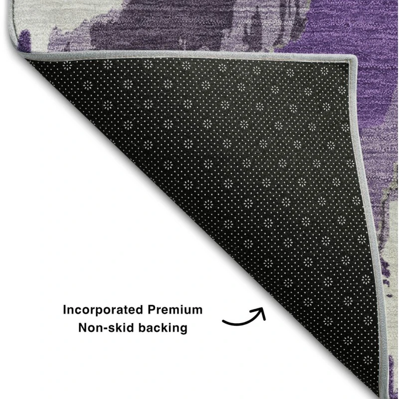 Addison Mayfield Purple AMF865 2ft. 3in. x 7ft. 6in. Rect. Rug