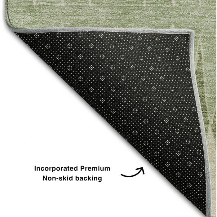 Addison Mayfield Green AMF867 - 8ft. Round Rug