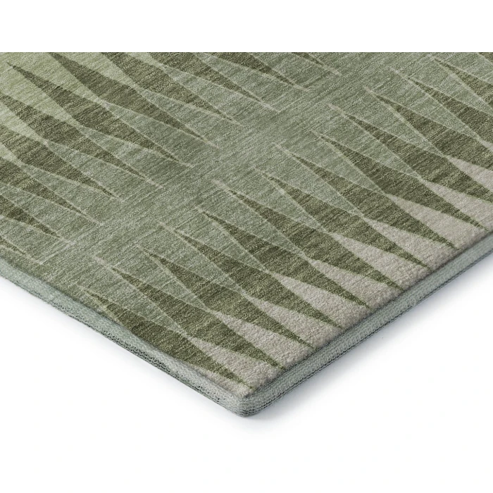Addison Mayfield Green AMF867 - 8ft. Round Rug
