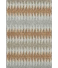Addison Mayfield Orange AMF867 - 8ft. Round Rug