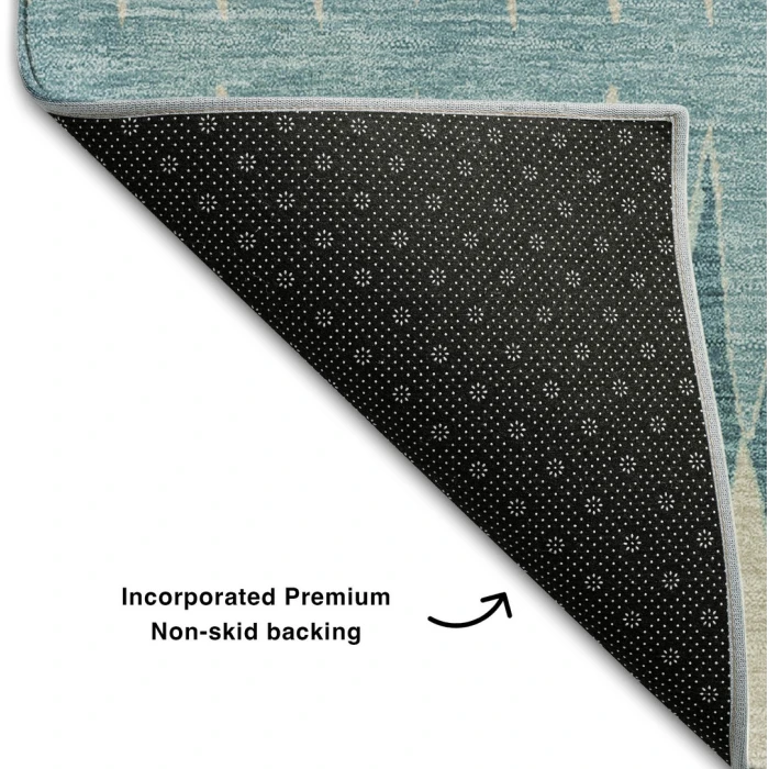 Addison Mayfield Teal AMF867 5ft. x 7ft. 6in. Rect. Rug