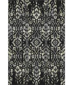 Addison Mayfield Black AMF868 - 8ft. Round Rug