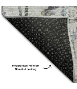 Addison Mayfield Gray AMF868 - 8ft. Round Rug