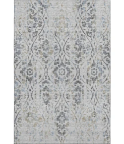 Addison Mayfield Gray AMF868 - 8ft. Round Rug