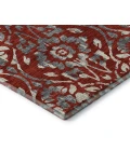 Addison Mayfield Red AMF868 - 8ft. Round Rug