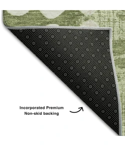 Addison Mayfield Green AMF869 - 8ft. Round Rug