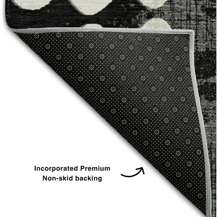 Addison Mayfield Black AMF869 8ft. x 10ft. Rect. Rug