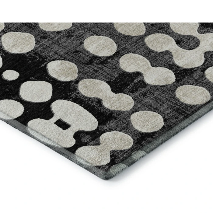 Addison Mayfield Black AMF869 8ft. x 10ft. Rect. Rug
