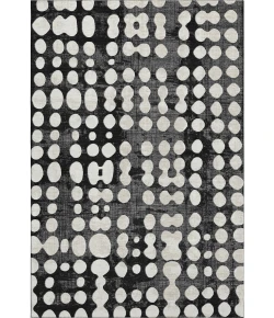 Addison Mayfield Black AMF869 - 8ft. Round Rug