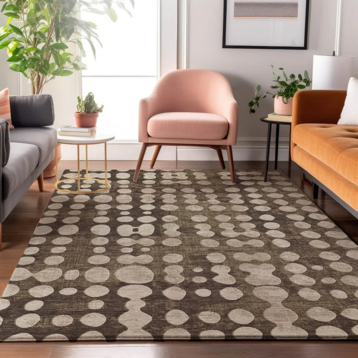 Addison Mayfield Brown AMF869 8ft. x 10ft. Rect. Rug