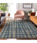 Addison Mayfield Blue AMF869 - 8ft. Round Rug
