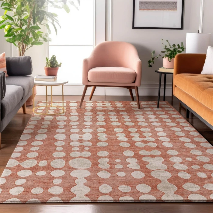 Addison Mayfield Orange AMF869 8ft. x 10ft. Rect. Rug