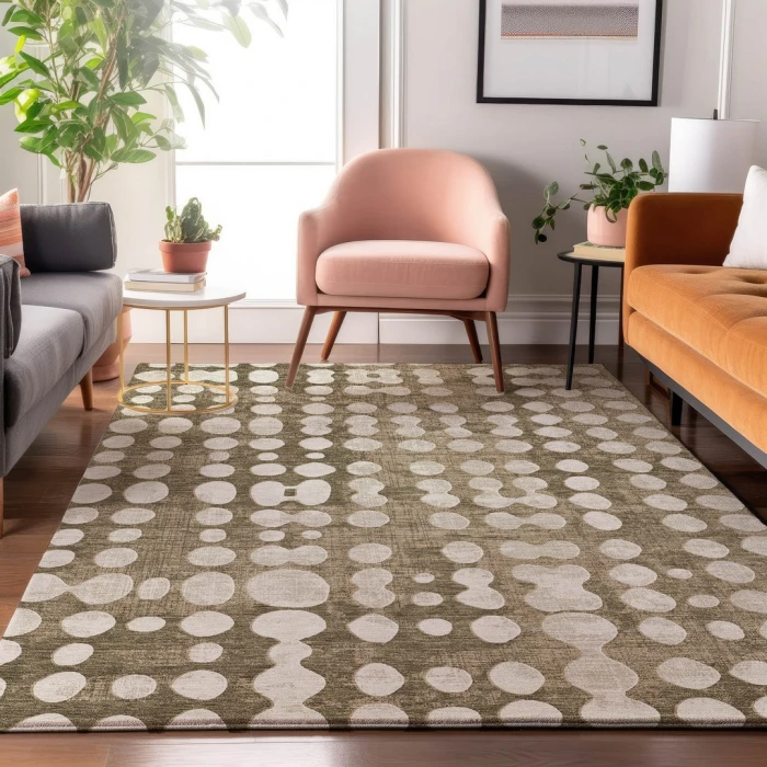 Addison Mayfield Brown AMF869 8ft. x 10ft. Rect. Rug