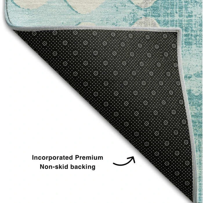 Addison Mayfield Teal AMF869 8ft. x 10ft. Rect. Rug