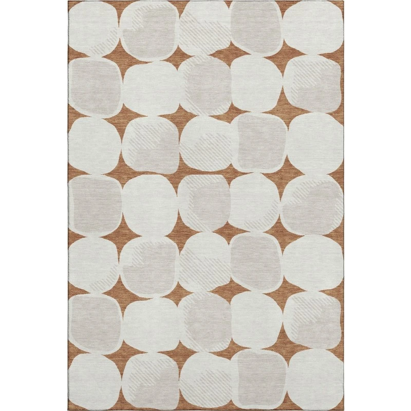 Addison Mayfield Orange AMF870 2ft. 3in. x 7ft. 6in. Rect. Rug