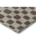 Addison Mayfield Brown AMF871 - 8ft. Round Rug