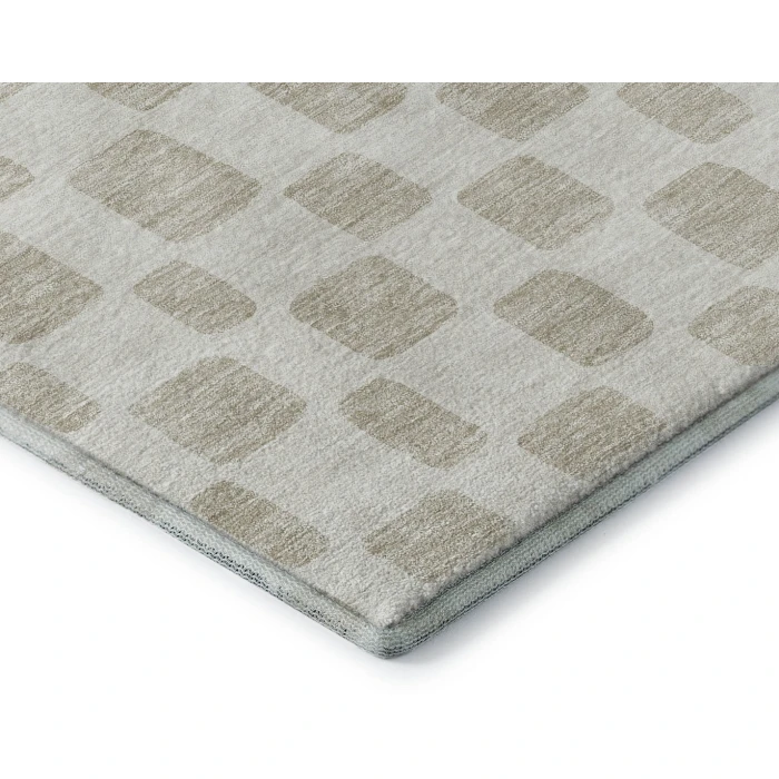 Addison Mayfield Ivory AMF871 - 8ft. Round Rug