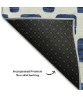 Addison Mayfield Blue AMF871 - 8ft. Round Rug
