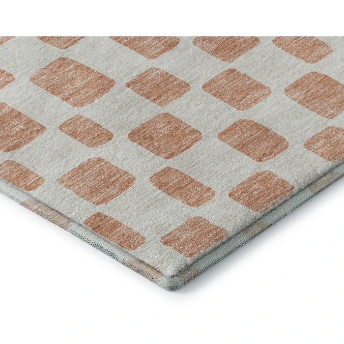 Addison Mayfield Orange AMF871 2ft. 3in. x 7ft. 6in. Rect. Rug