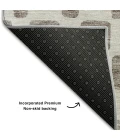 Addison Mayfield Brown AMF871 - 8ft. Round Rug