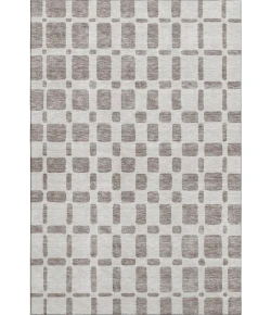 Addison Mayfield Brown AMF871 - 8ft. Round Rug