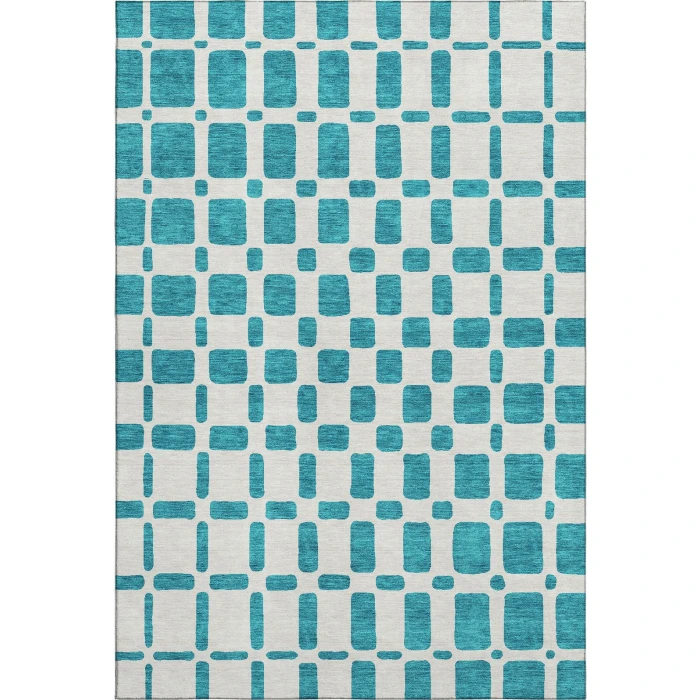 Addison Mayfield Teal AMF871 5ft. x 7ft. 6in. Rect. Rug