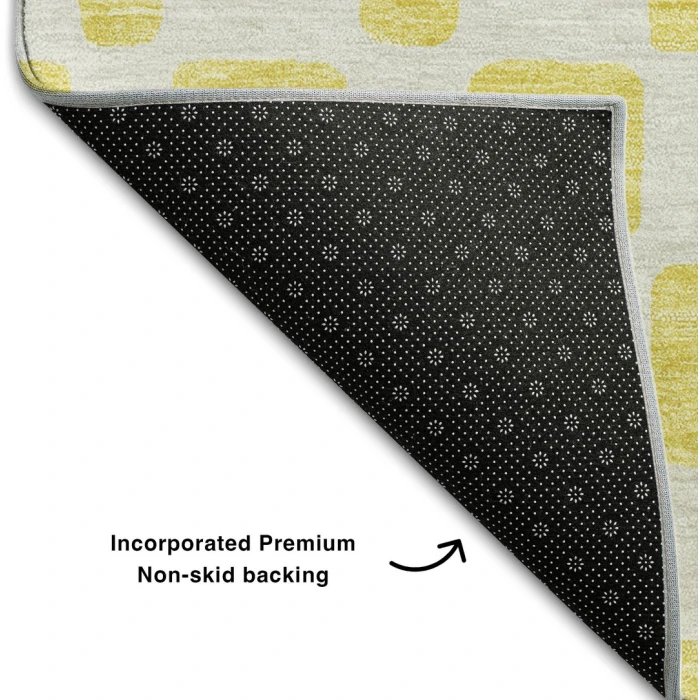 Addison Mayfield Gold AMF871 2ft. 3in. x 7ft. 6in. Rect. Rug