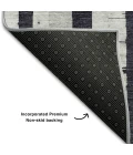 Addison Mayfield Black AMF872 9ft. x 12ft. Rect. Rug