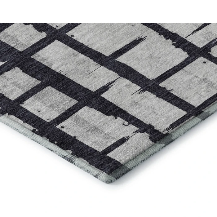 Addison Mayfield Black AMF872 9ft. x 12ft. Rect. Rug