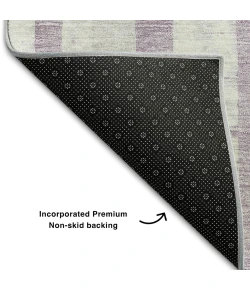 Addison Mayfield Purple AMF872 - 8ft. Round Rug