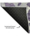 Addison Mayfield Purple AMF873 5ft. x 7ft. 6in. Rect. Rug