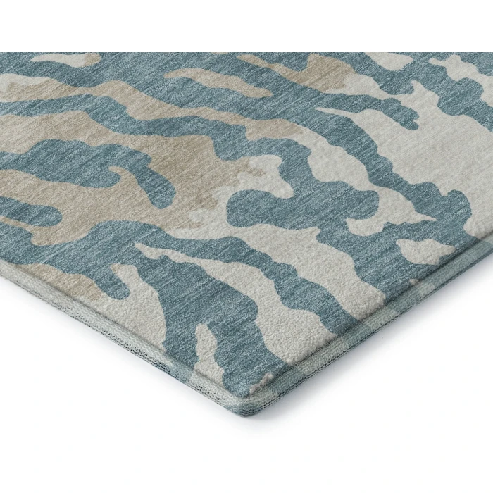 Addison Mayfield Teal AMF873 8ft. x 10ft. Rect. Rug