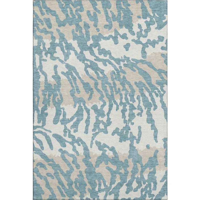 Addison Mayfield Teal AMF873 8ft. x 10ft. Rect. Rug