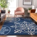Addison Mayfield Blue AMF874 2ft. 3in. x 7ft. 6in. Rect. Rug