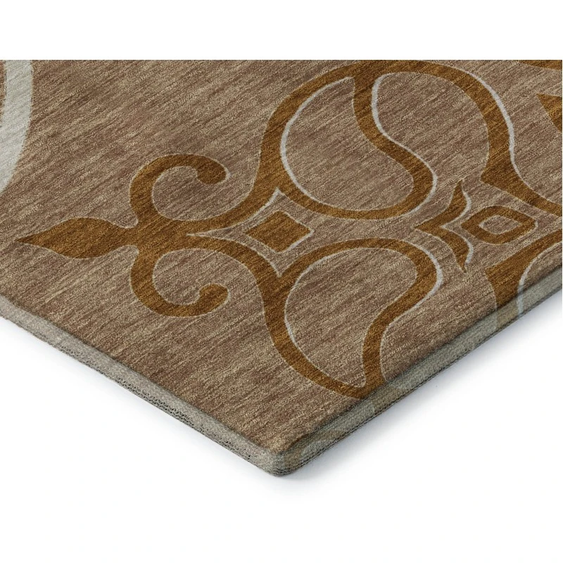 Addison Mayfield Orange AMF874 2ft. 3in. x 7ft. 6in. Rect. Rug