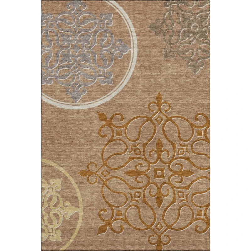 Addison Mayfield Orange AMF874 2ft. 3in. x 7ft. 6in. Rect. Rug