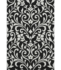 Addison Mayfield Black AMF875 2ft. 3in. x 7ft. 6in. Rect. Rug