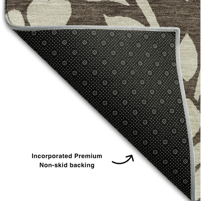 Addison Mayfield Brown AMF875 - 8ft. Round Rug