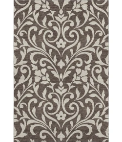 Addison Mayfield Brown AMF875 - 8ft. Round Rug