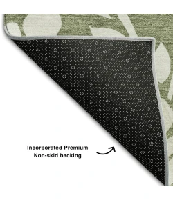 Addison Mayfield Green AMF875 - 8ft. Round Rug