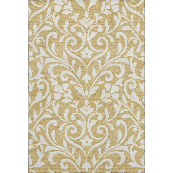 Addison Mayfield Gold AMF875 2ft. 3in. x 7ft. 6in. Rect. Rug
