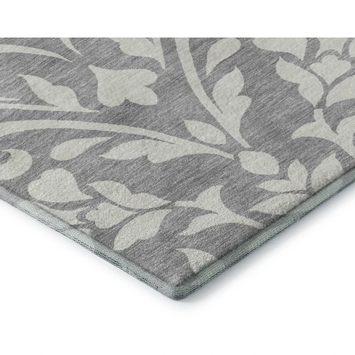 Addison Mayfield Gray AMF875 - 8ft. Round Rug