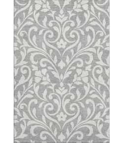 Addison Mayfield Gray AMF875 - 8ft. Round Rug